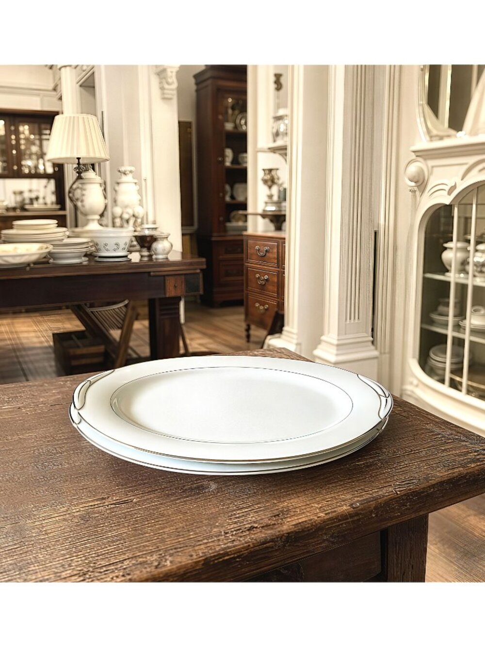 Set of 2 Vintage Noritake Derry 5931 Oval Serving Platters 13.75” Japan
